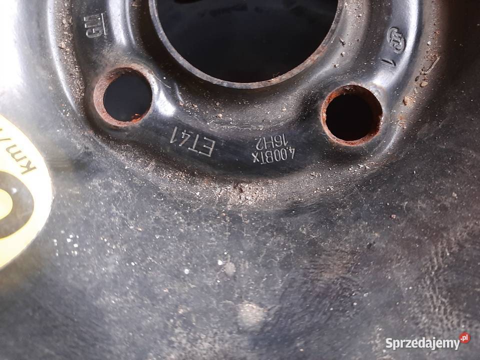 OPEL SIGNUM ASTRA H ZAFIRA B KOŁO DOJAZDOWE 40 X