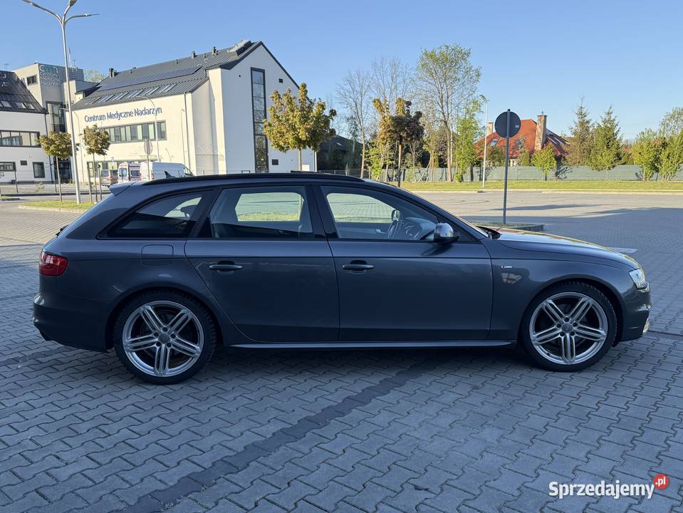 Audi A4 B8 18 SLine Daytona Grey BO mazowieckie sprzedam