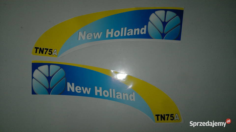 Naklejki na traktor Holland TN75F Wola Wiewiecka sprzedam