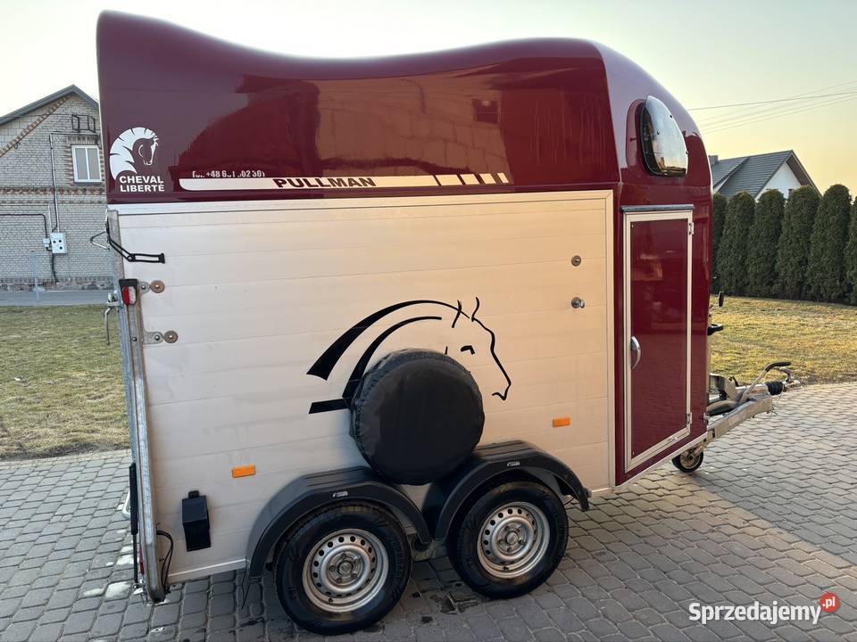 Przyczepa do koni Cheval Liberte niskie Dmc Radziłów