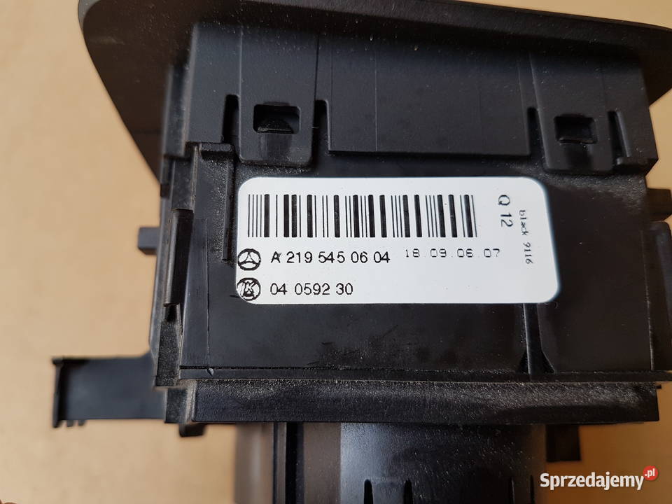 Mercedes CLS w219 włącznik przełącznik świateł Legnica