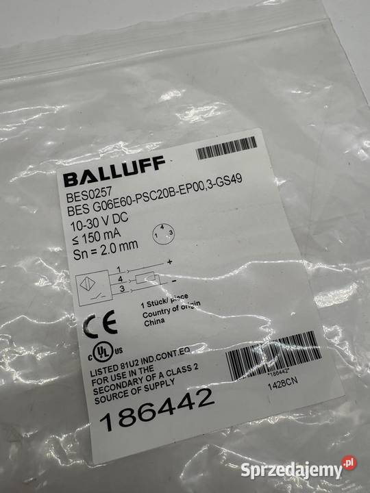 Balluff BES0257 BESG06E60 PSC20B EP00 3 GS49 Warszawa