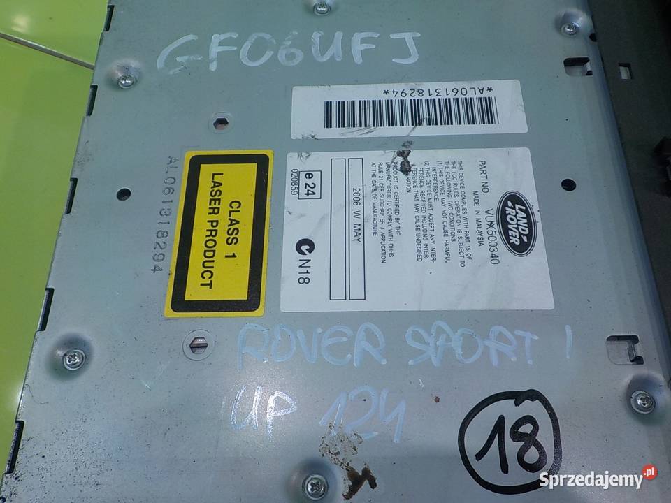 RANGE ROVER SPORT I 27 TDV6 06r 5D radio Suków