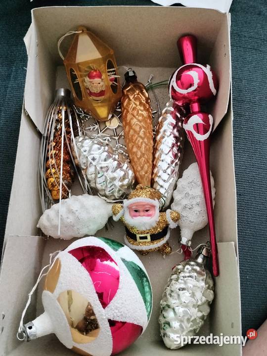 Zestaw bombek z Prl Choszczno