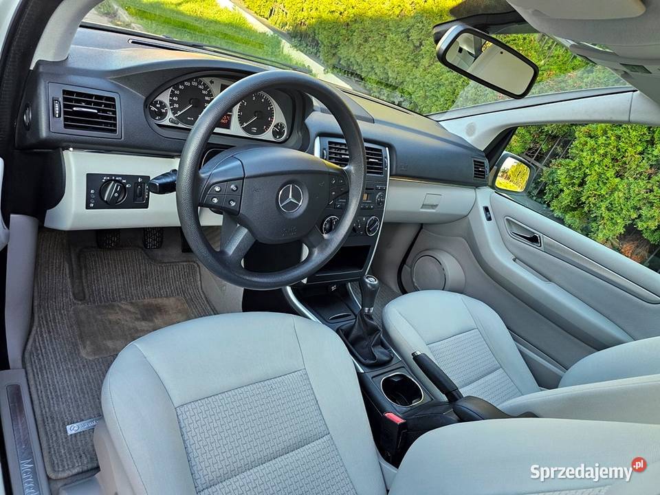 Mercedes Benz B200 W245 20 MPI 8V 136 2009 r Klasa B Ostrów Wielkopolski