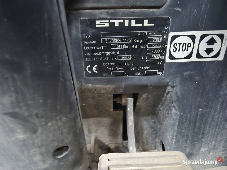 Wozek widłowy Still R7025 Diesel Doruchów sprzedam