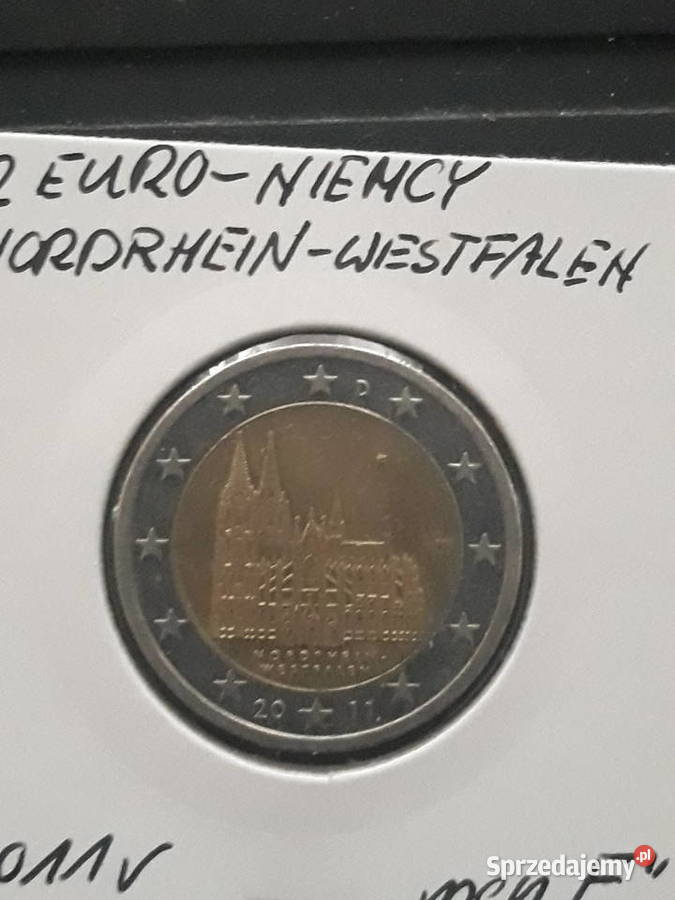 2 Euro Niemcy 2011 rmen FNordheinWestfallen Konin