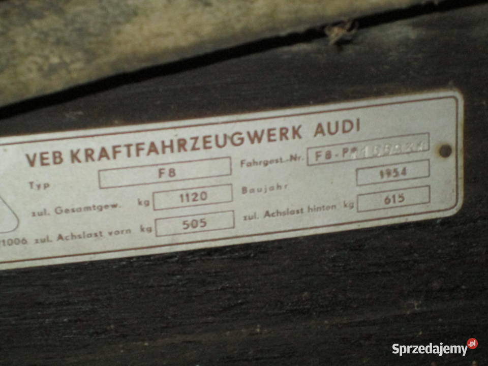 DKW F7 F8 Auto Union
