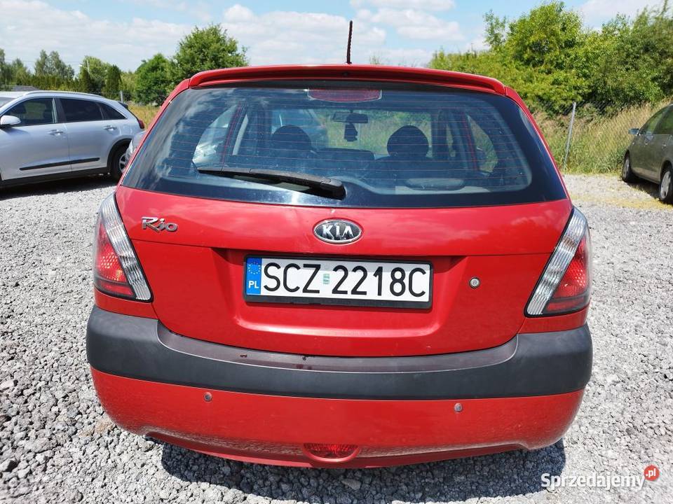 Kia Rio 14 16v klima stan gwarancja przebiegu Częstochowa sprzedam