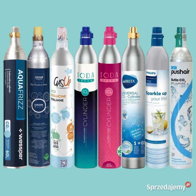 Wymiana butli CO2 saturator Soda Philips Brita Ciechocinek