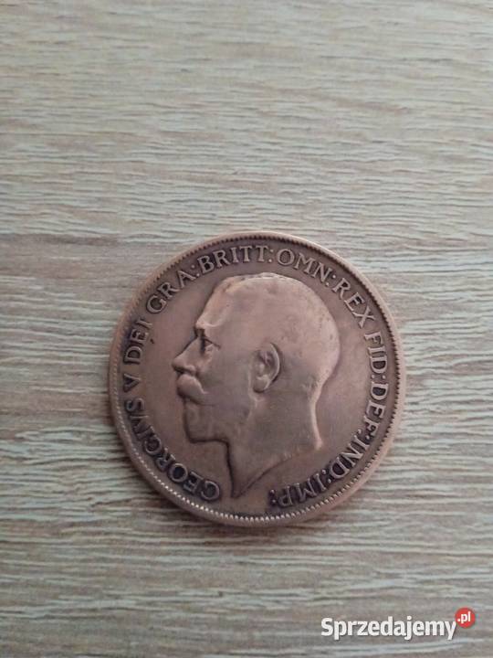 Moneta One Penny 1912 Wielka Brytania