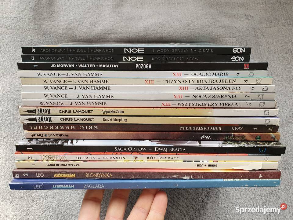 Zestaw 17 komiksów polskie wydania