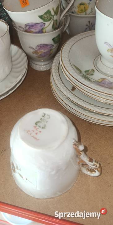 Filiżanka Tielsch Altwasser Sygnatura z 1939 r Gdańsk