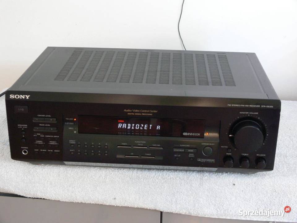 Amplituner Sony STRDE225 sprawny WYSYŁKA Jasło