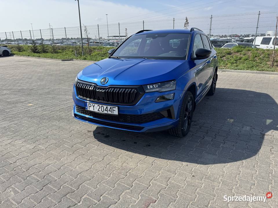 Skoda Karoq Sportline 20 TSI 190 4x4 salon 1 wł elektryczne lusterka Poznań