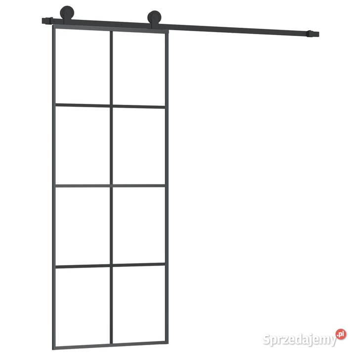 vidaXL Drzwi przesuwne z osprzętem szkło ESG i Systemy drzwi przesuwnych Warszawa sprzedam