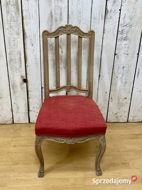 Zestaw odnowiony potężny stół dębowy 8 krzeseł 155cm Poznań