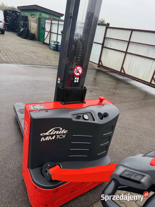 Paleciak elektryczny wózek paletowy LINDE MM10i Działoszyn