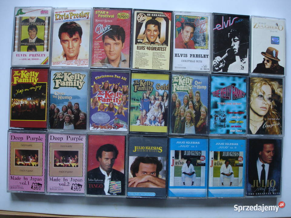 Oryginalne KASETY magnetofonowe Płyty i kasety Zielona Góra