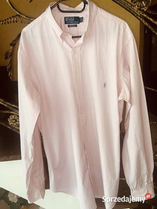 Koszula w drobne paseczki Ralph lauren XL Odzież codzienna Siedlce sprzedam