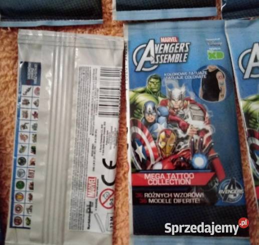 Tatuaże Avengers Assemble Marvel Chrzanów