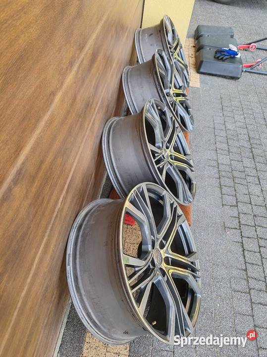 Komplet felg felgi oryginalne audi 21 5x112 A7 aluminiowe pomorskie Ostrzyce