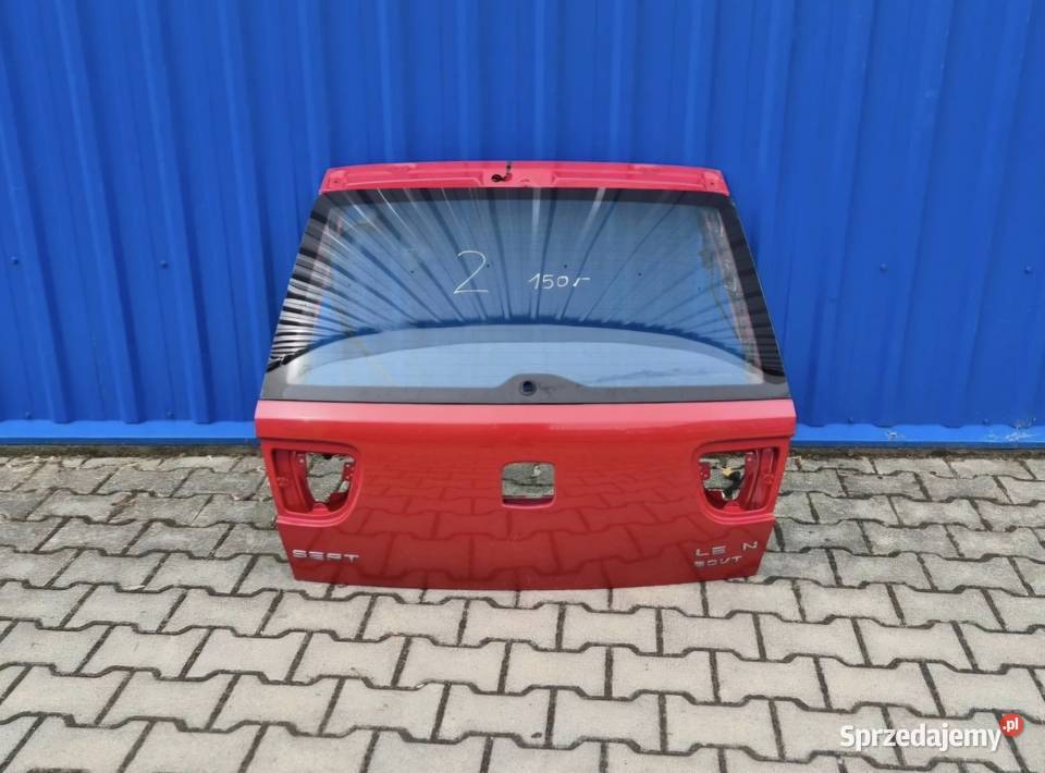 GOŁA KLAPA BAGAŻNIKA Z SZYBĄ SEAT LEON I 1 Działoszyce
