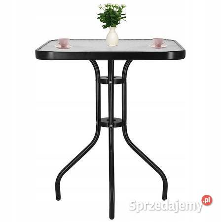 STOLIK ogrodowy szklany OKAZJA 60 x 60 x 70 pomorskie Rokitki