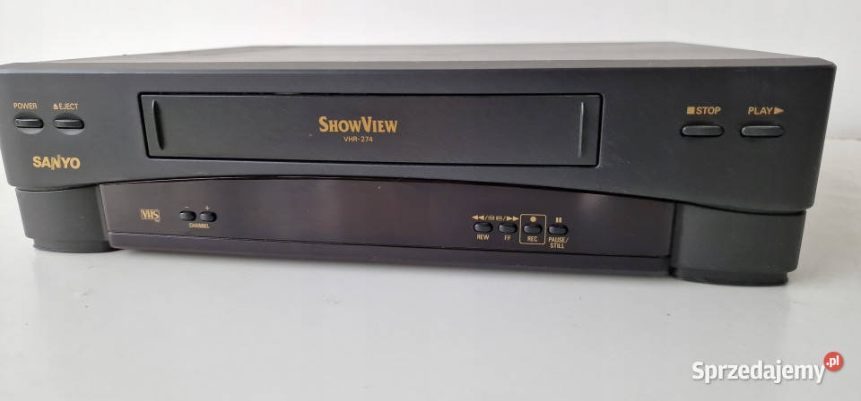 magnetowid Video Sanyo VHR 274 VHS Międzychód