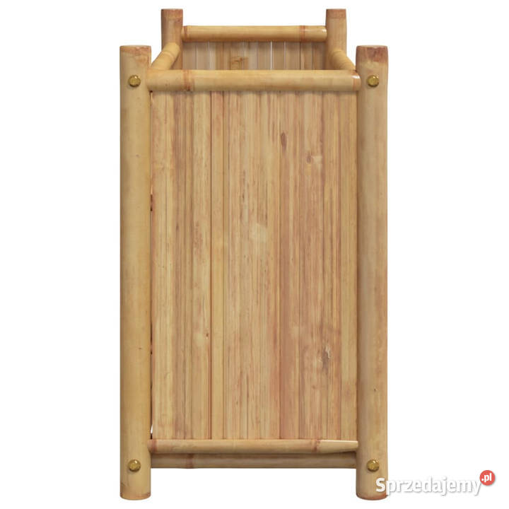 Donica 100x30x50 bambusowa WM366463 Warszawa