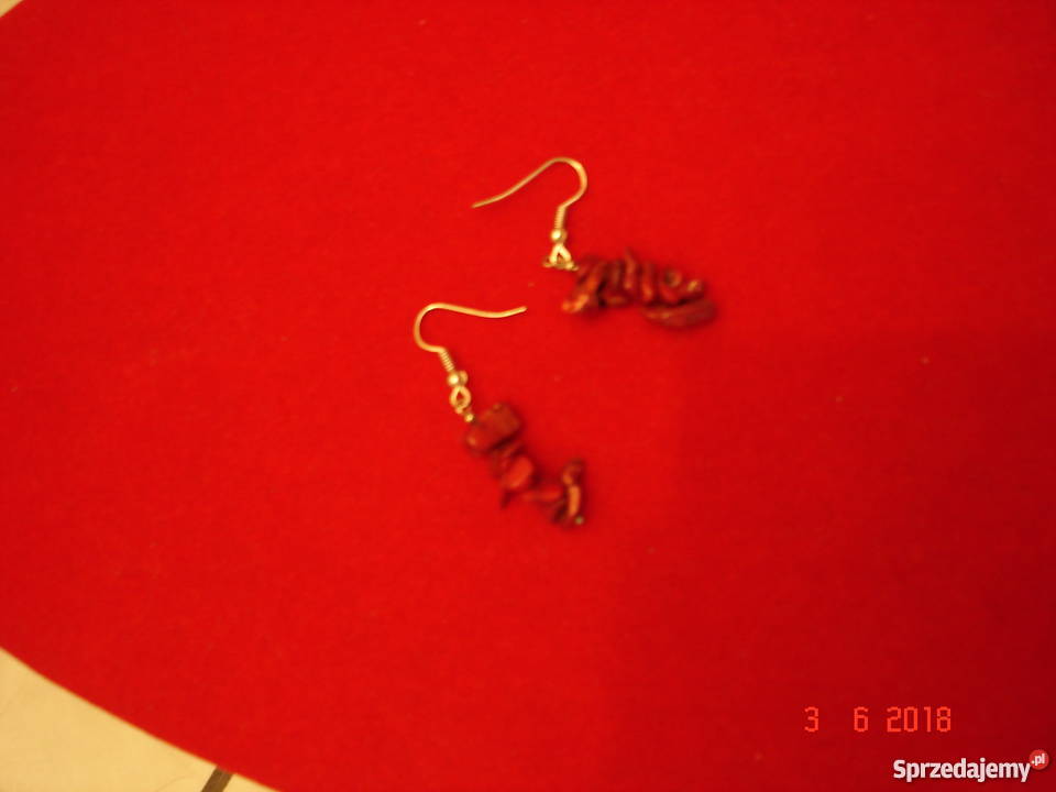 Biżuteria z kamieni KORAL obróżka bransoletka sprzedam