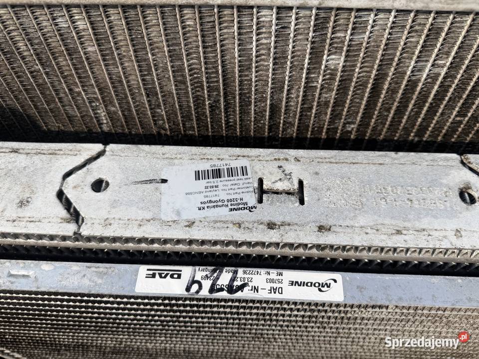 Zderzak chłodnica pas lampa halogen intercooler Wolsztyn