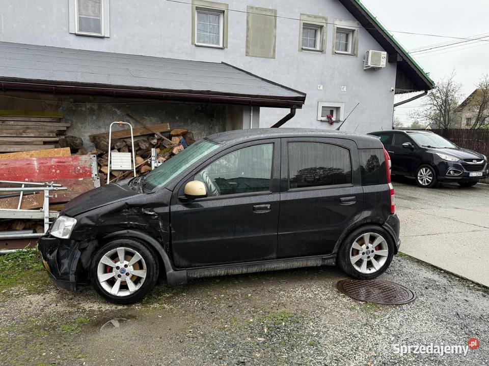 Fiat Panda 100HP kolizji Ustroń