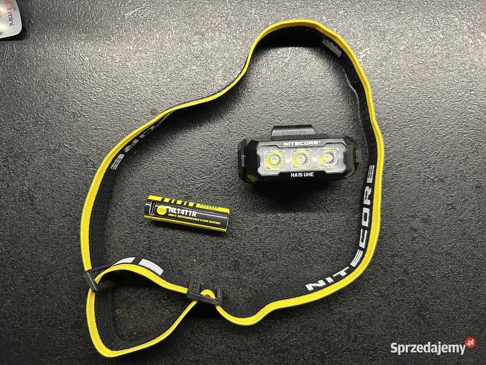 Latarka taktyczna czołowa LED Nitecore HA15 Płock