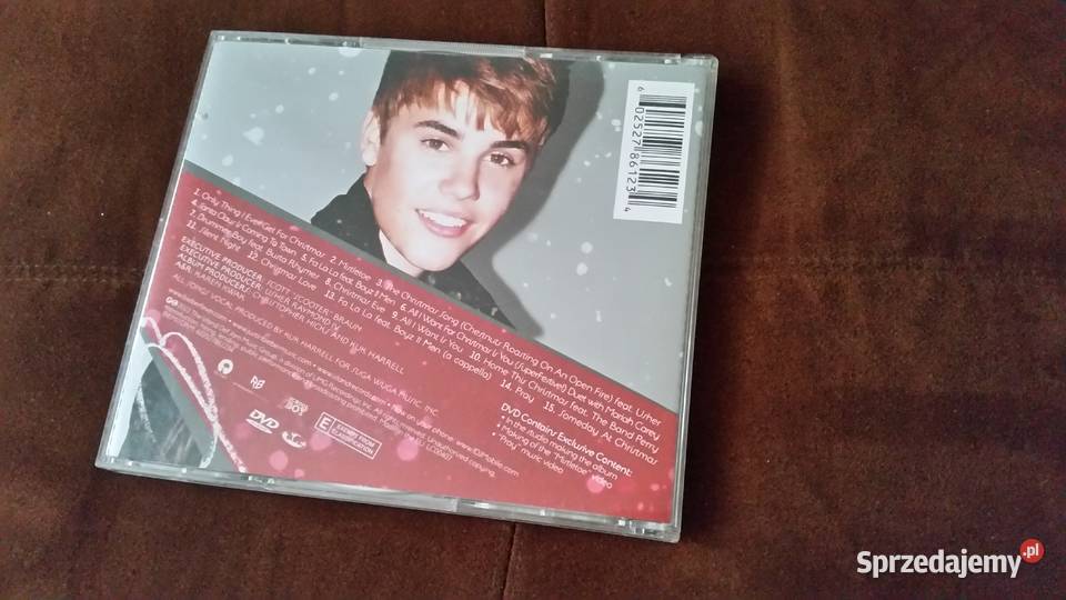 JUSTIN BIEBER Under the Mistletoe 2011 CDDVD Puławy