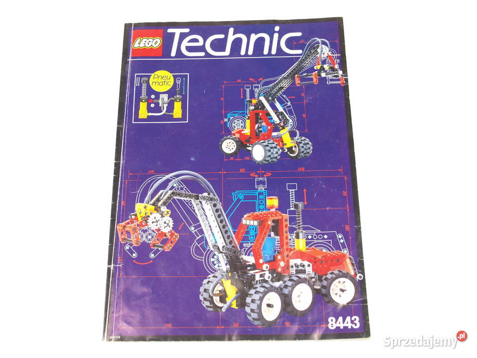 Zestaw LEGO Technic 8443 Pneumatic Log Loader Warszawa