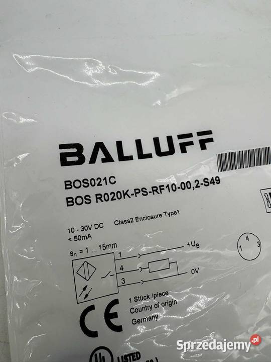 Balluff BOS021C BOS R020KRF10002S49 Czujnik