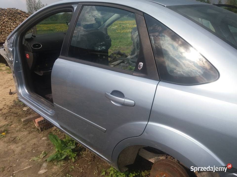 Drzwi lewy tył Ford Focus Mk2 Z3 2005r sedan Dzierzkowice-Zastawie sprzedam