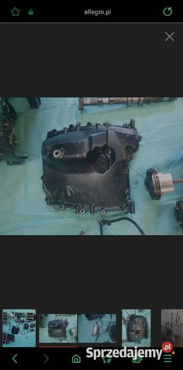 Triumph Tiger 1200 wał kapa dekiel zawór miska Motoryzacja Nowy Tomyśl sprzedam