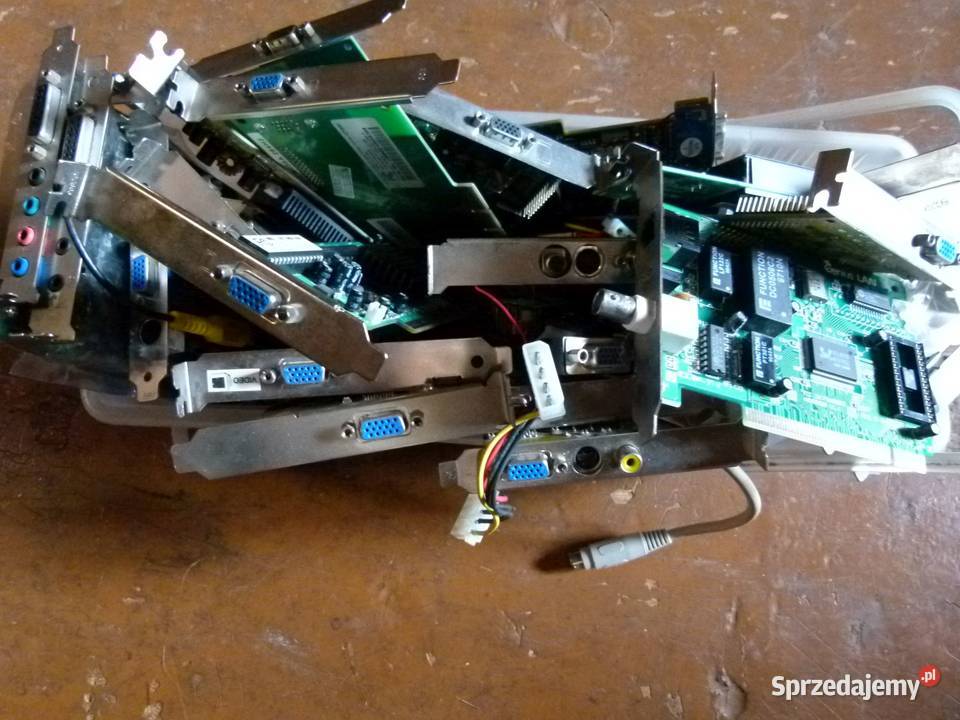 Różne części wentylator port USB LPT COM kabel Zamość sprzedam