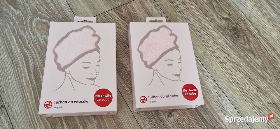 Turban do suszenia włosów do olejowania 2 zestaw Akcesoria do włosów