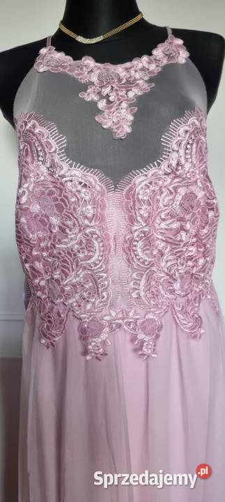 Sprzedam sukienkę różową koronkową 4648 Białystok