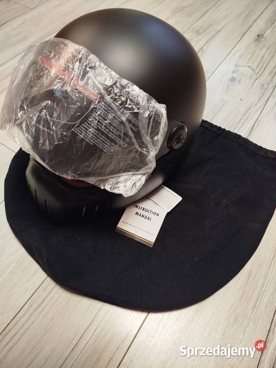 Kask motocyklowy w stylu vintageold Scholl świętokrzyskie Końskie