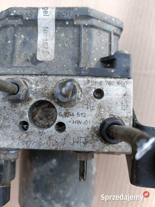 Pompa abs sterownik 0265225007 6754512 BMW 7 E65 Drezdenko
