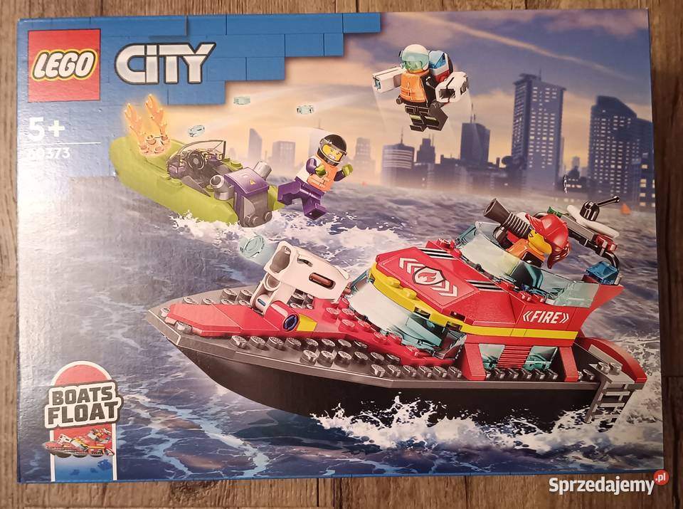 Lego City łódź strażacka 60373 Zbylitowska Góra