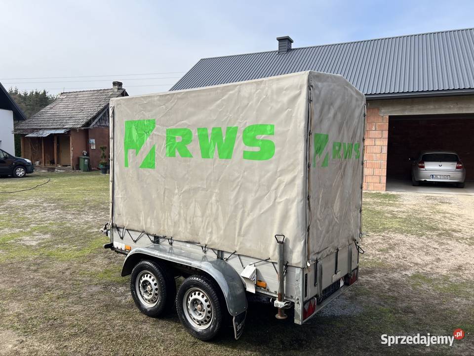 Sprzedam przyczepkę samochodową podwójną oś