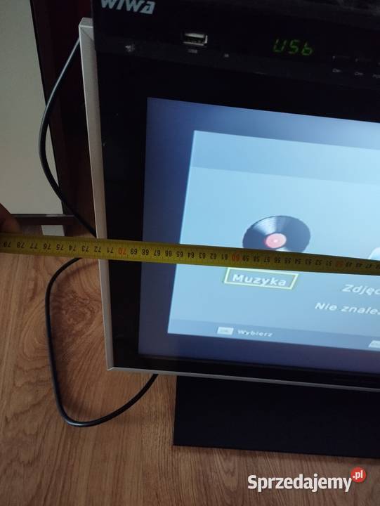 Telewizor LCD WORLD OF VISION plus dekoder Wietlin Trzeci