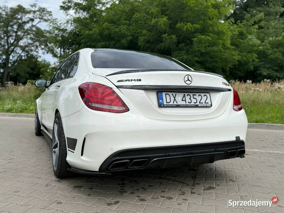 MercedesBenz C63 AMG 2018 40 z V8 Biturbo 510 ABS Łódź
