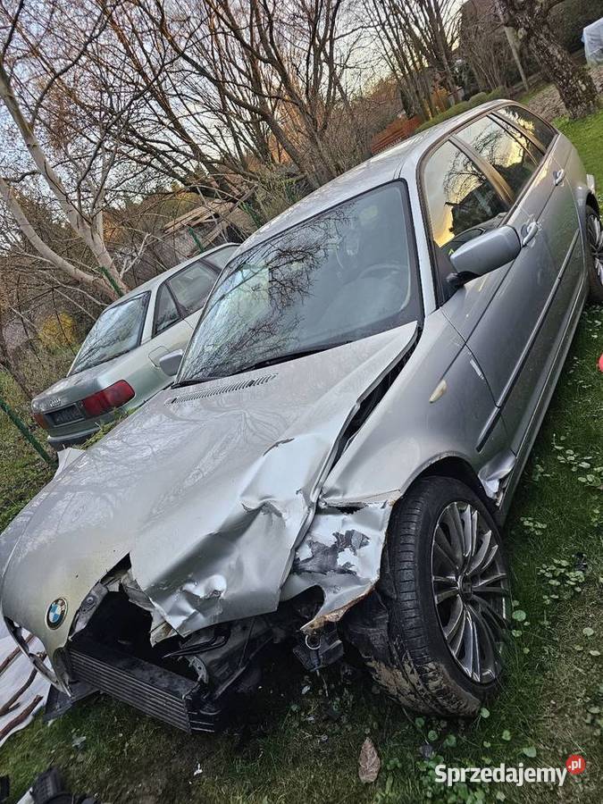 Bmw e46 320d uszkodzone odpala jeździ Kombi BMW Gorlice