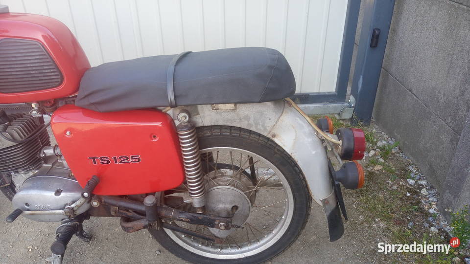 MZ 125 zarejestrowana Padniewko sprzedam
